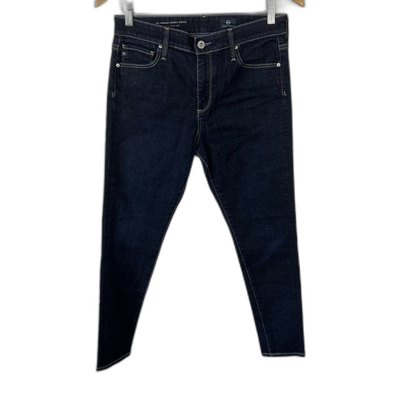 Ag Adriano Goldschmied The Farrah Skinny Ankle Jean Size 28R - Picture 2 of 15